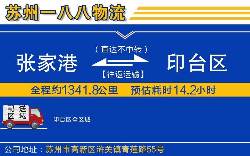 張家港到印臺(tái)區(qū)物流公司